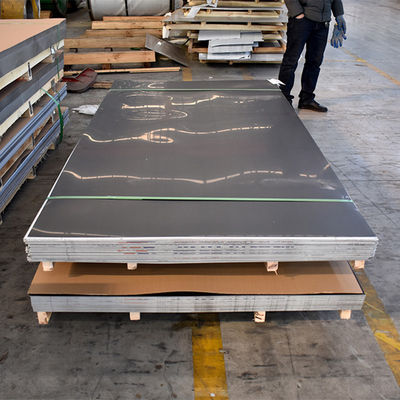 O revestimento 2B SS de aço inoxidável da placa 12000mm da folha do elevador 304l cobre