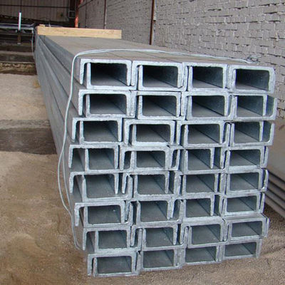 Canal de aço 200x80x7.5x11mm do calibre leve C do aço 201 do feixe de St37 St52 U