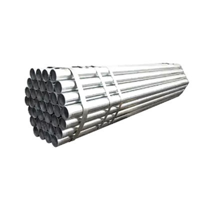 5.8m 6m galvanizou a tubulação galvanizada mergulhada quente do soldado do tubo redondo de aço