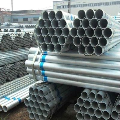 SS400 galvanizou pre o uso redondo da construção da tubulação de aço carbono do tubo