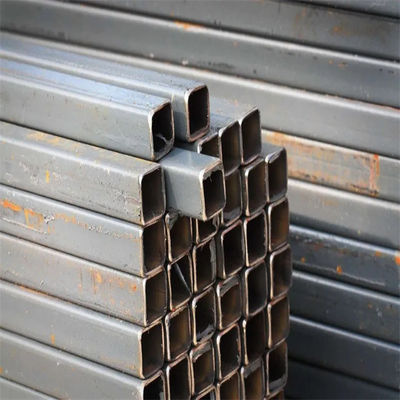 Seção da caixa da tubulação de aço carbono 20x20 de Q235 ERW 30x30 50x50 para a construção