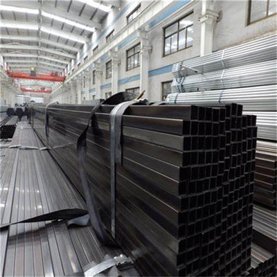 Seção da caixa da tubulação de aço carbono 20x20 de Q235 ERW 30x30 50x50 para a construção
